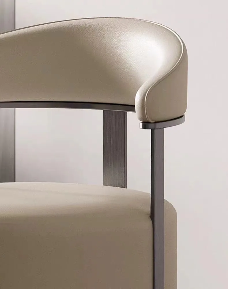 ‌Modern Velvet Ottoman Stool,Faux Leather Backrest Chair,Padded Vanity Seat with Cushion,Stylish Accent Furniture for LivingRoom