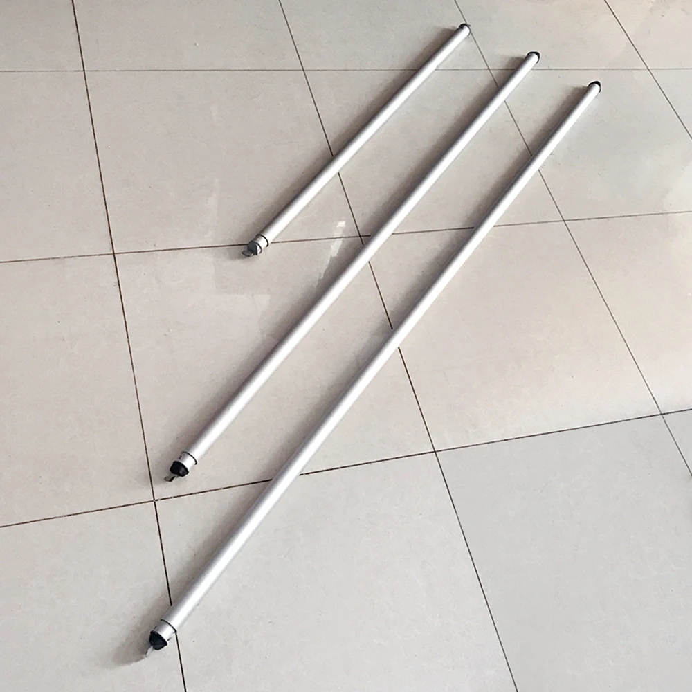 Aluminum Pipe Bracket Adjustable Square Curtain Frame Telescopic Decorative Arch Door Wedding Valance Rack