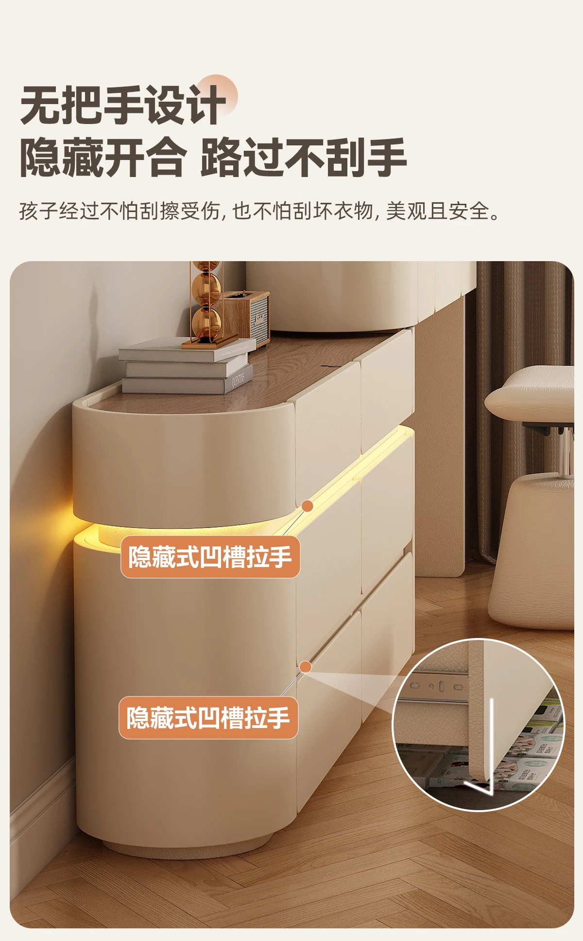 Big Closets Dressing Table Modern Living Room Wood Cosmetics Comfortable Mini Vanity Table Pink Kids Penteadeira Home Furniture