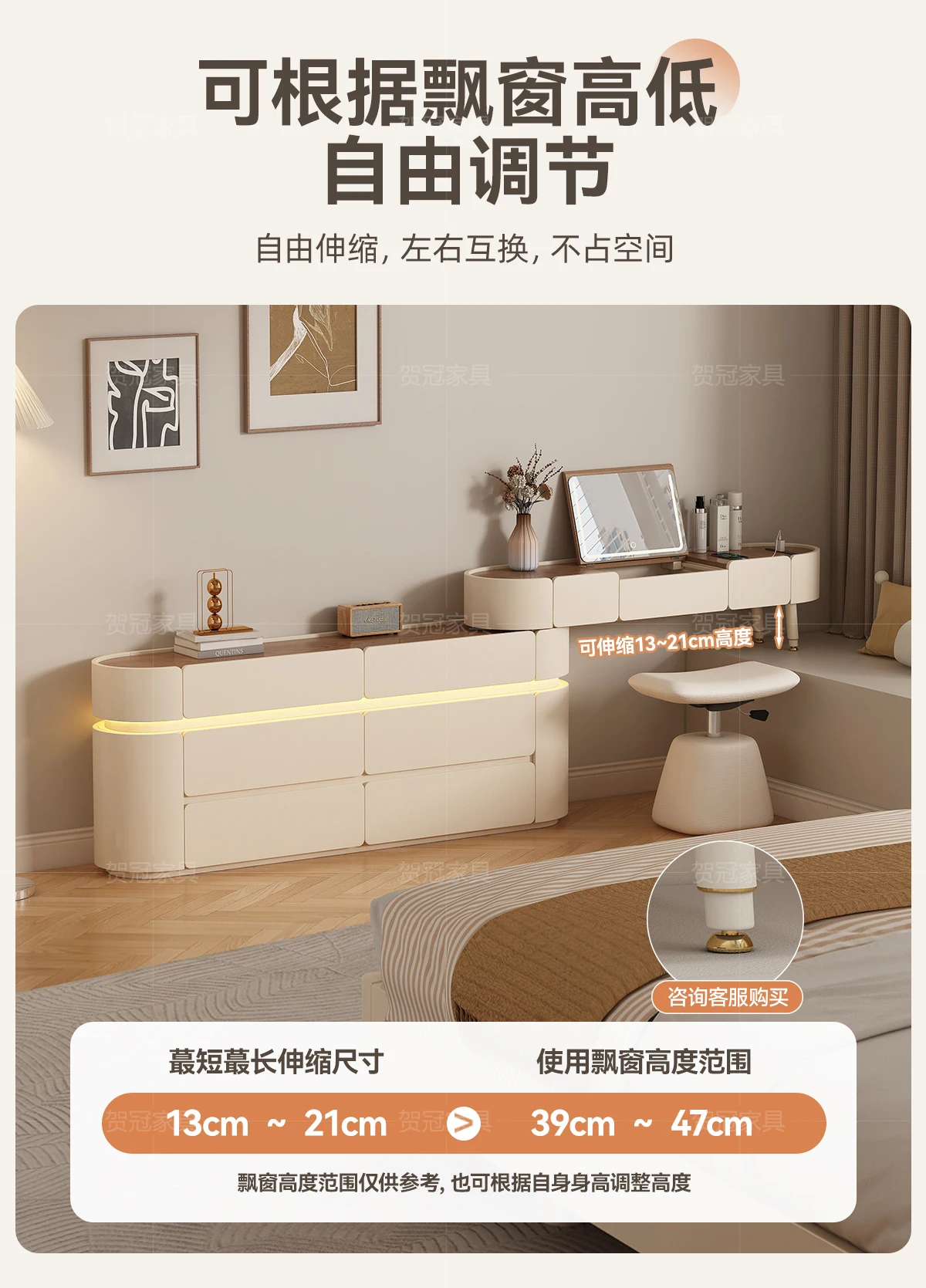 Big Closets Dressing Table Modern Living Room Wood Cosmetics Comfortable Mini Vanity Table Pink Kids Penteadeira Home Furniture