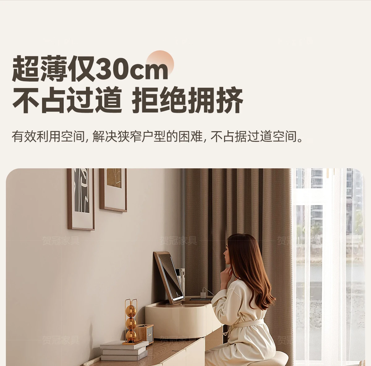 Big Closets Dressing Table Modern Living Room Wood Cosmetics Comfortable Mini Vanity Table Pink Kids Penteadeira Home Furniture