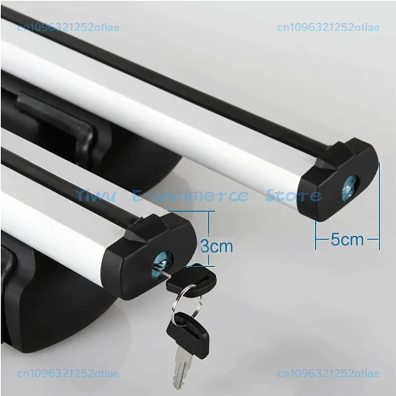 2PCS 120 Or 125CM Universal Fits Car With Original Roof Rack SUV Roof Rack Crossbars For Kayak Cargoline Snowboarding