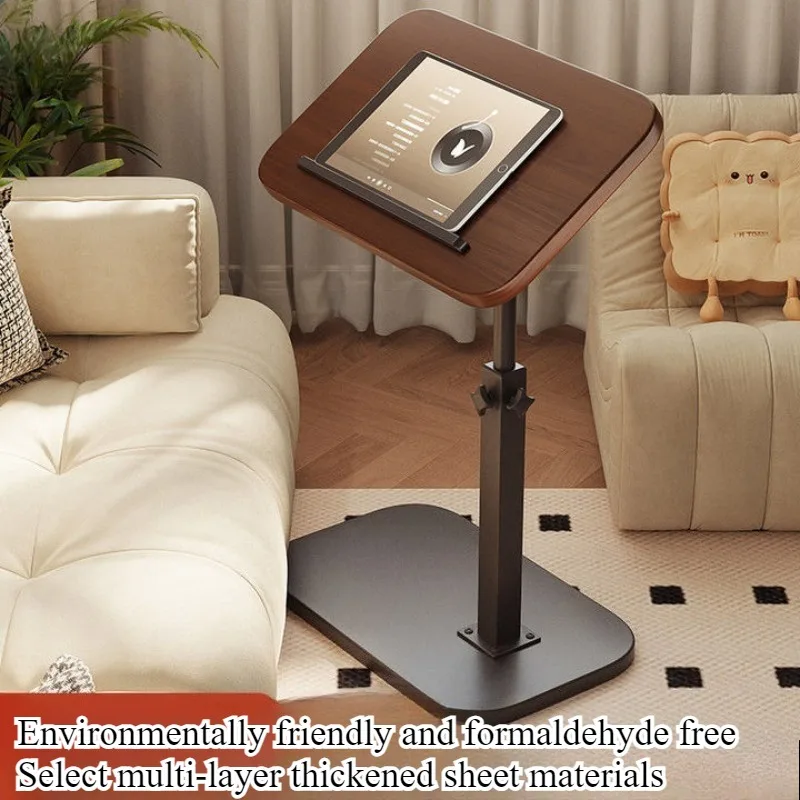 Sofa side table removable bedside rack small table lifting rotating bedside table bedroom dormitory folding coffee table