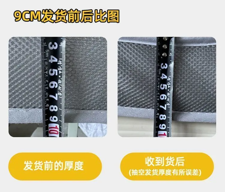 Thickened Mattress Home Cushion Student Dormitory Tatami Sponge Pad Bottom Single Bed Folding Memory Cotton