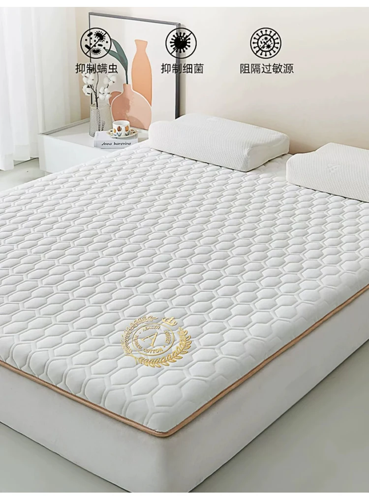 Five layer material composition mattress thicken 4/7cm Household Single Double Sponge latex filling mattresses Tatami Floor Mat