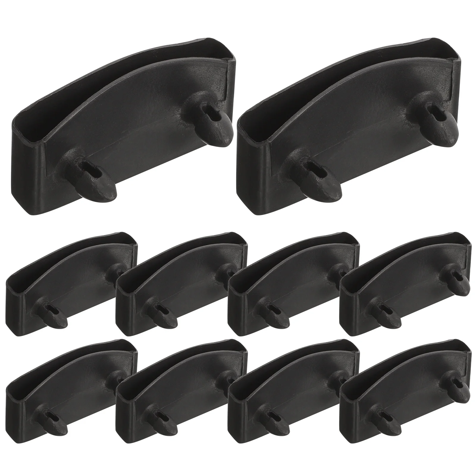 20Pcs Bed Slat Holders End Caps Plastic Replacement Parts for Wooden Metal Beds Furniture Accessories Secure Slat Fixing
