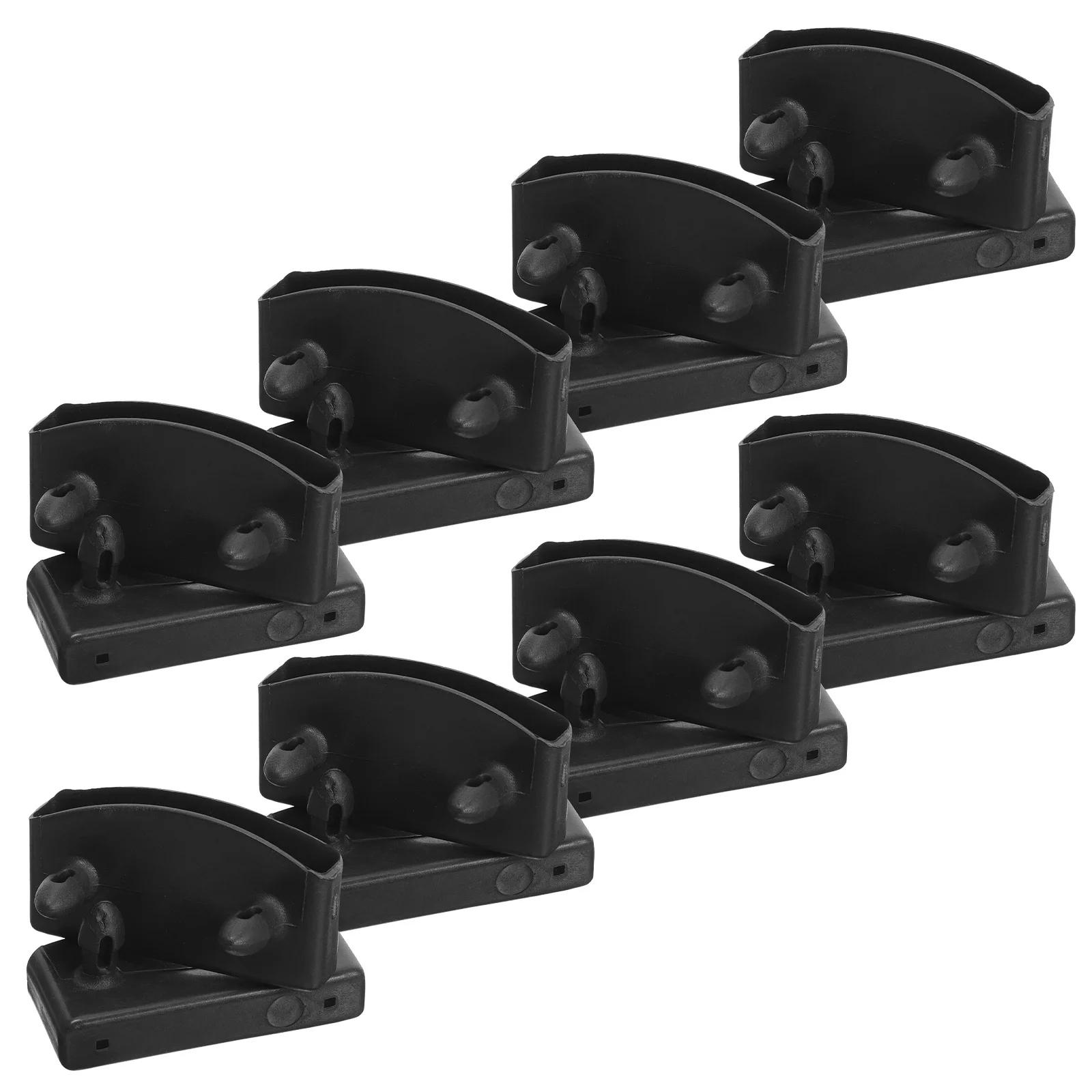 20Pcs Bed Slat Holders End Caps Plastic Replacement Parts for Wooden Metal Beds Furniture Accessories Secure Slat Fixing