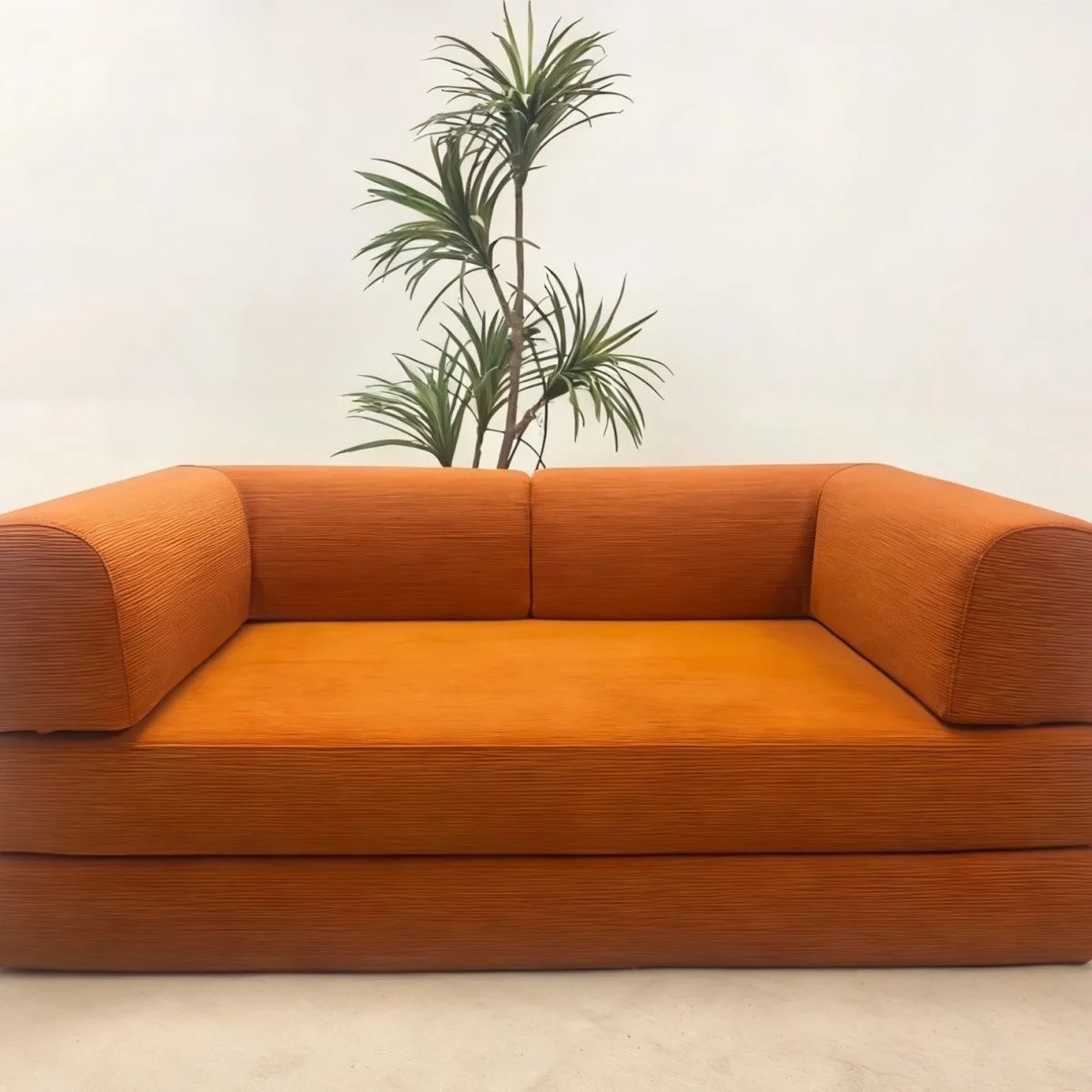 Air Compression Deformable Modern Style Flannel Modular Sofa Fabric Couch for Living Room Sectional Composable Sofa Bed
