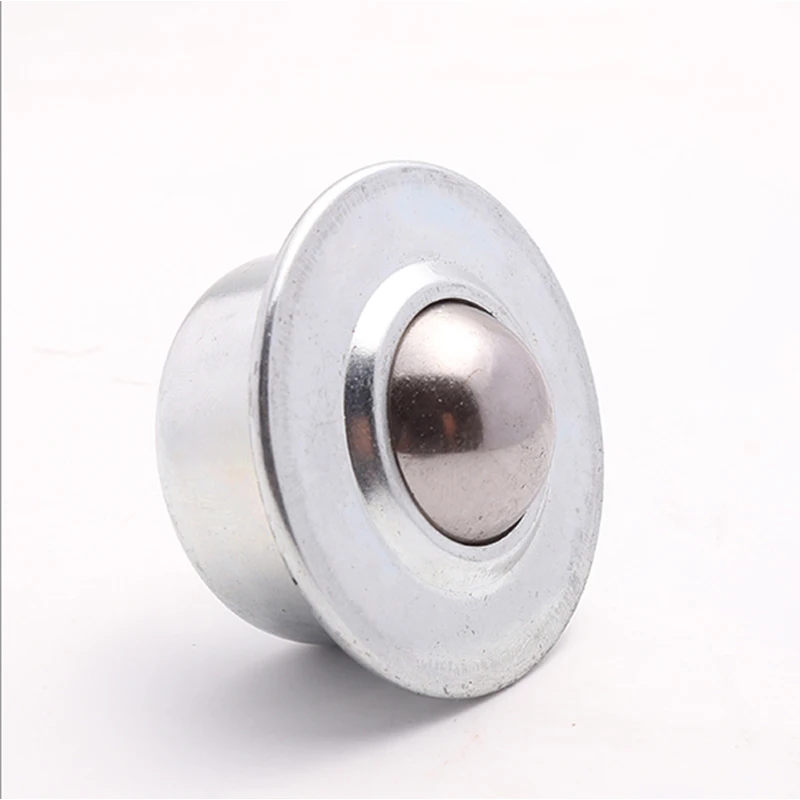 1-10pcs CY-8H/12H/15H/22H/30H/19C/25C Ball Transfer Ball Bearing Bullseye Wheels Carbon Steel / Nylon / SUS304 Stainless Steel