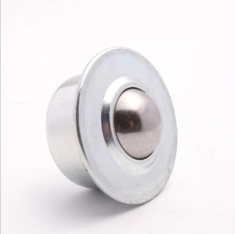 1-10pcs CY-8H/12H/15H/22H/30H/19C/25C Ball Transfer Ball Bearing Bullseye Wheels Carbon Steel / Nylon / SUS304 Stainless Steel