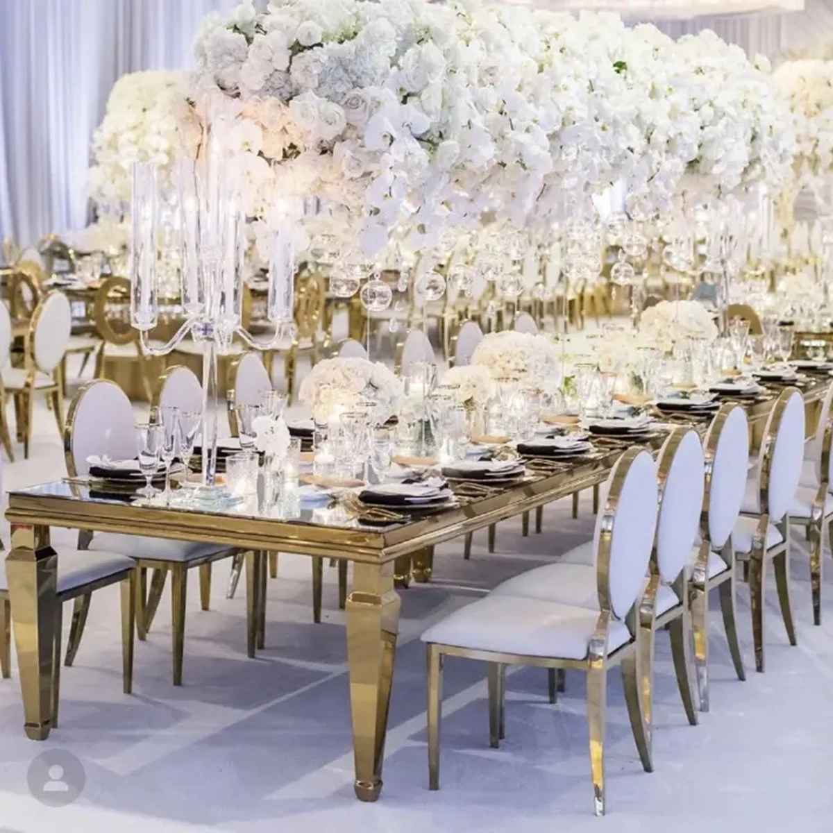 36pcs f30 Hotel Cushion Event Lounge Banquet Chairs Furniture Stainless Steel Wedding Chair Hotel Banquet Chiavari ivy750