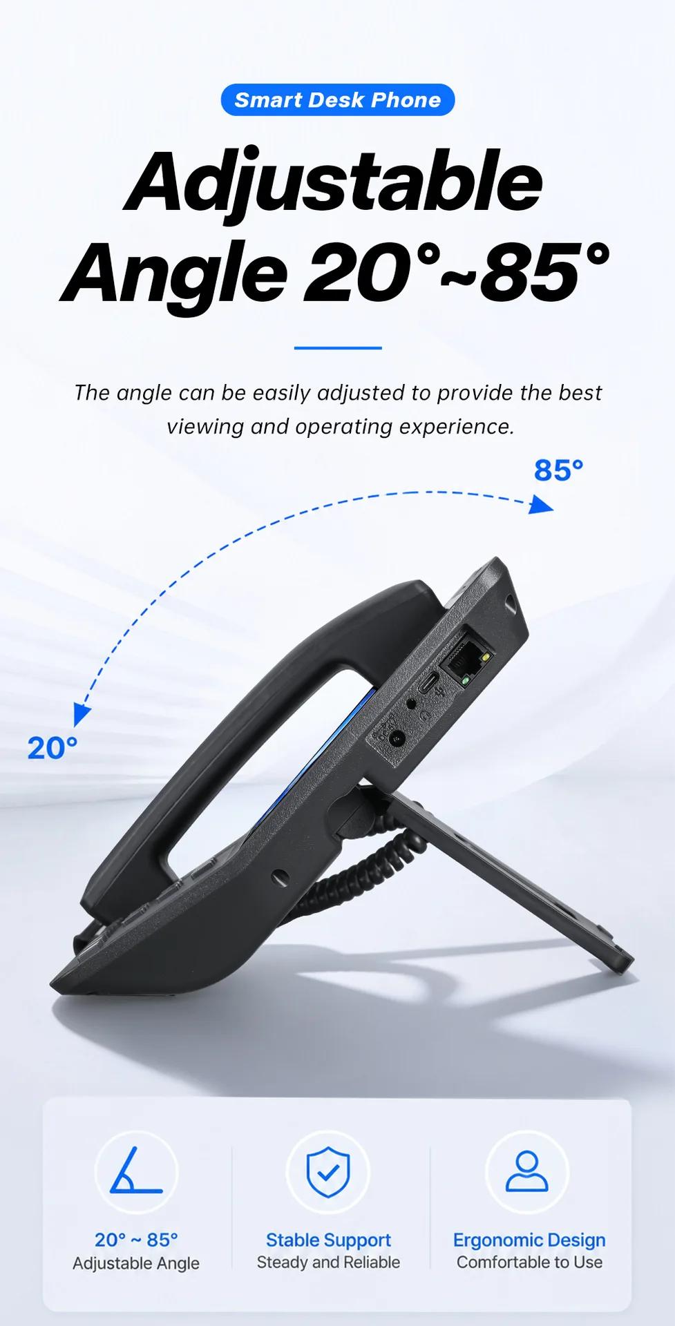 4G LTE VOLTE Sim Card 8 Inch Screen MP3 FM Video Call Wifi Hotspot Android Cordless Telephone 3G 2G Fixed Wireless Phone