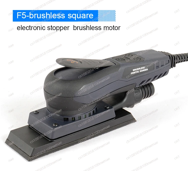 6-Inch high-efficiency track sander | Electric random eccentric sander, professional woodworking polishing tool
