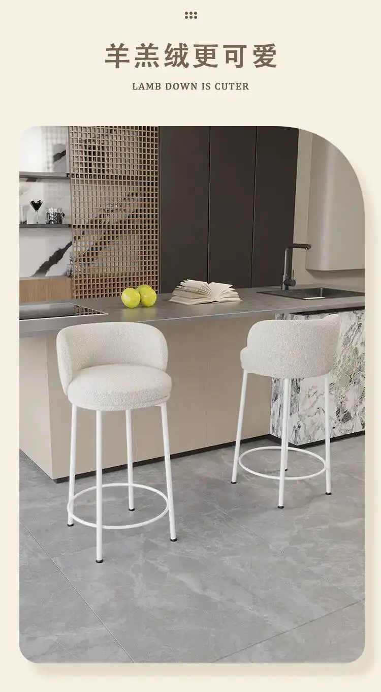 Kitchen Counter Bar Stool Reception Garden Mini Bar Stool Banquet Modern High Sillas Altas Para Barra Salon Furniture