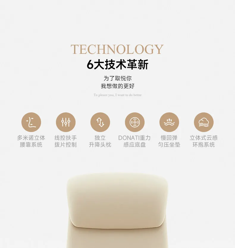 Computer Relaxing Office Chair Ergonomic Mobile Wheels Leather Office Chair Backrest Modern Sillas De Oficina Library Furniture