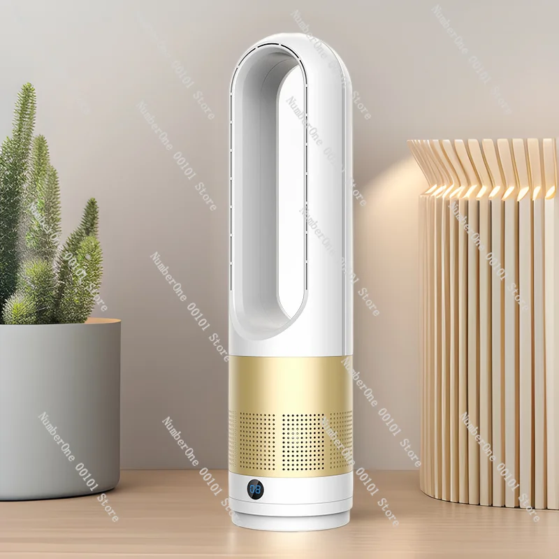 18 inch cooling and heating bladeless fan household desktop floor electric fan tower fan 110V