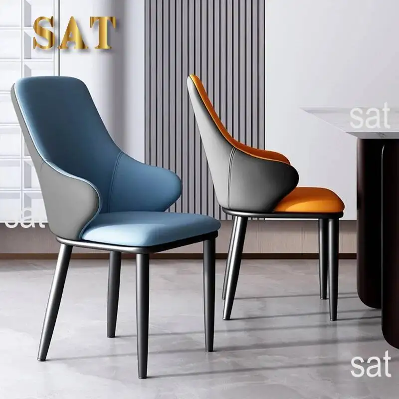 Luxuryer Chairs Modern Nordic Dining Luxury Arm Ergonomic Dining Chairs Dinner Outdoor Chaise De Playa Bedroom FurnitureLSL200YH