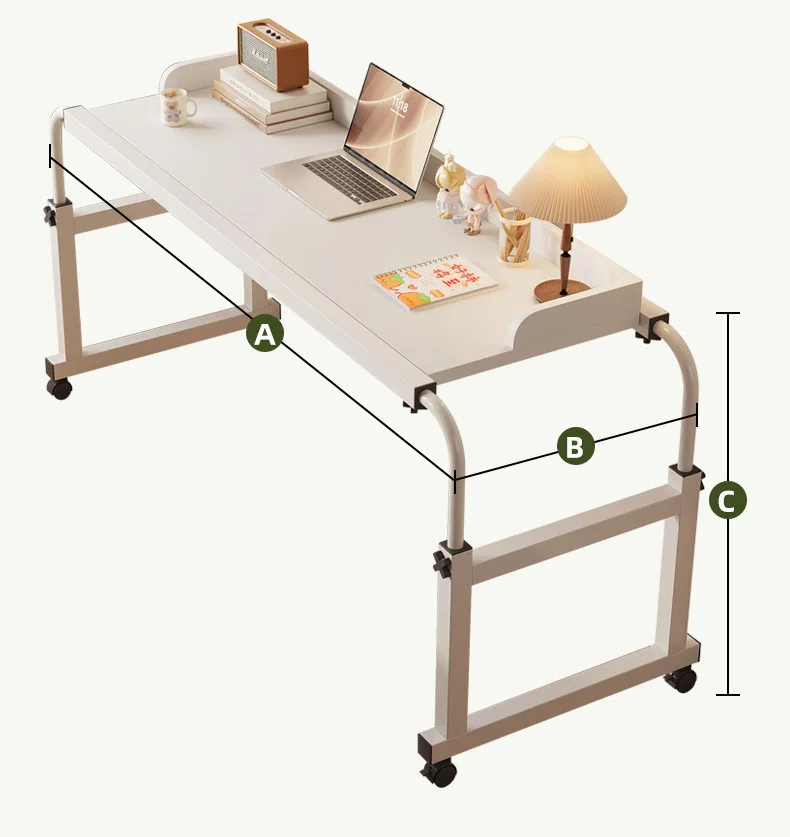 Cross bed desk, bedside table, mobile desk, small table on the bed, cross-border bedroom lift, computer desk, lazy office desk
