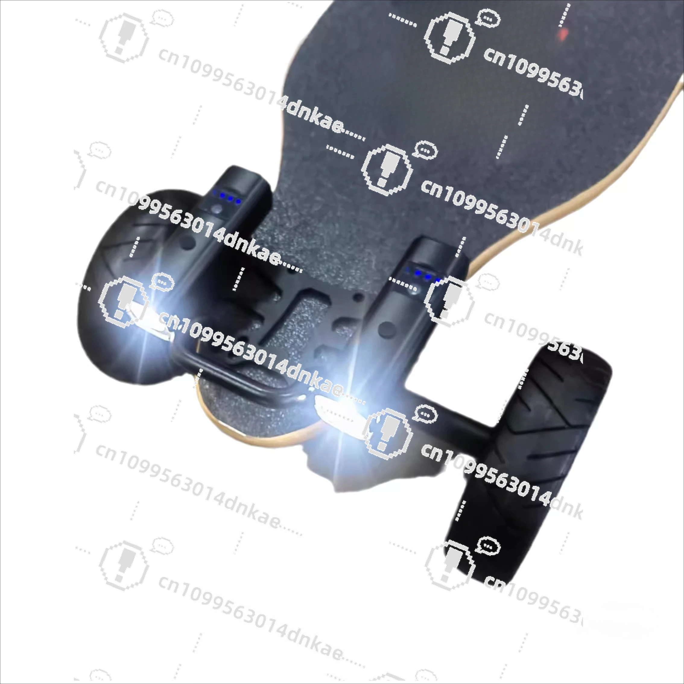 Electric Four-Wheel Scooter Accessories, Skateboard Headlights, Handle Lights, Handrails, Portable Lighting, Long Board