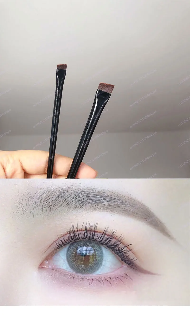 Eye Detail Brush Set 6 pcs: Soft Hair Smudge Eyeshadow Brush, including Blade Eyeliner Brush and Aegyo Sal Detail Brush