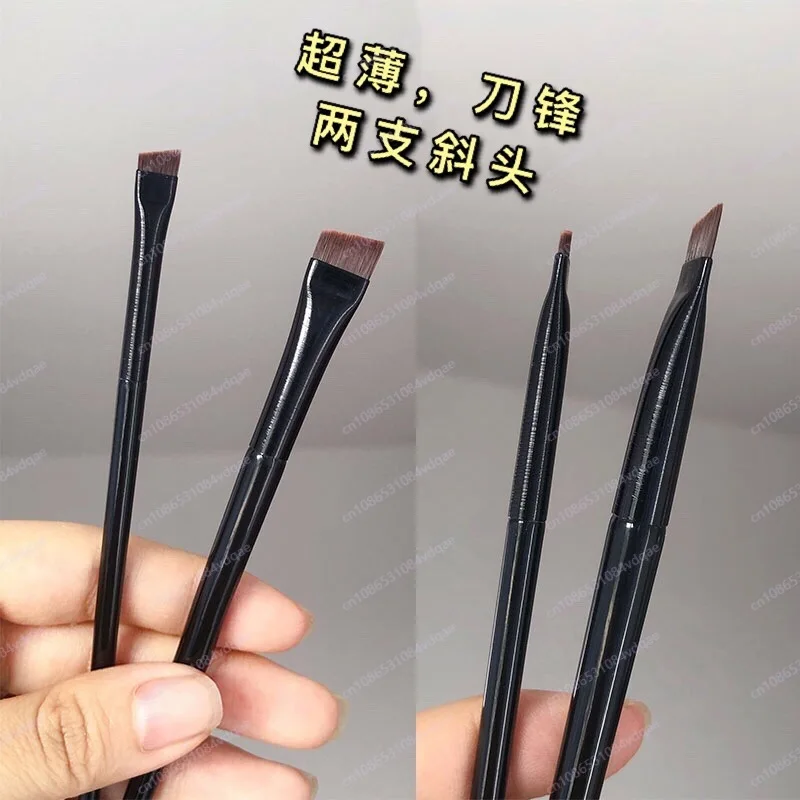 Eye Detail Brush Set 6 pcs: Soft Hair Smudge Eyeshadow Brush, including Blade Eyeliner Brush and Aegyo Sal Detail Brush