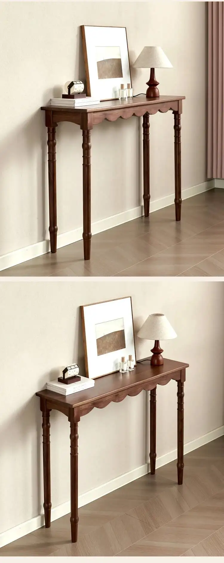 Tables Retro Console French Narrow Design Living Room Entryway Console Tables Premium Trendy Consolas Móveis Entrada Furniture