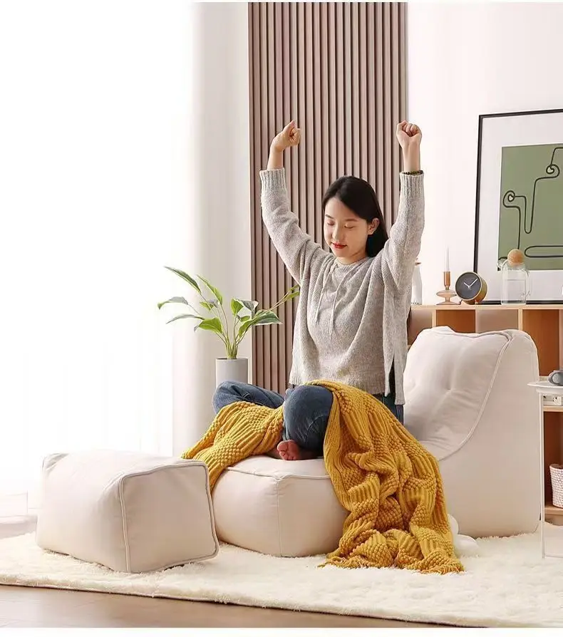 Lazy Sofa Small Balcony Leisure Bedroom Room Sofa Single Cute Reclining Tatami
