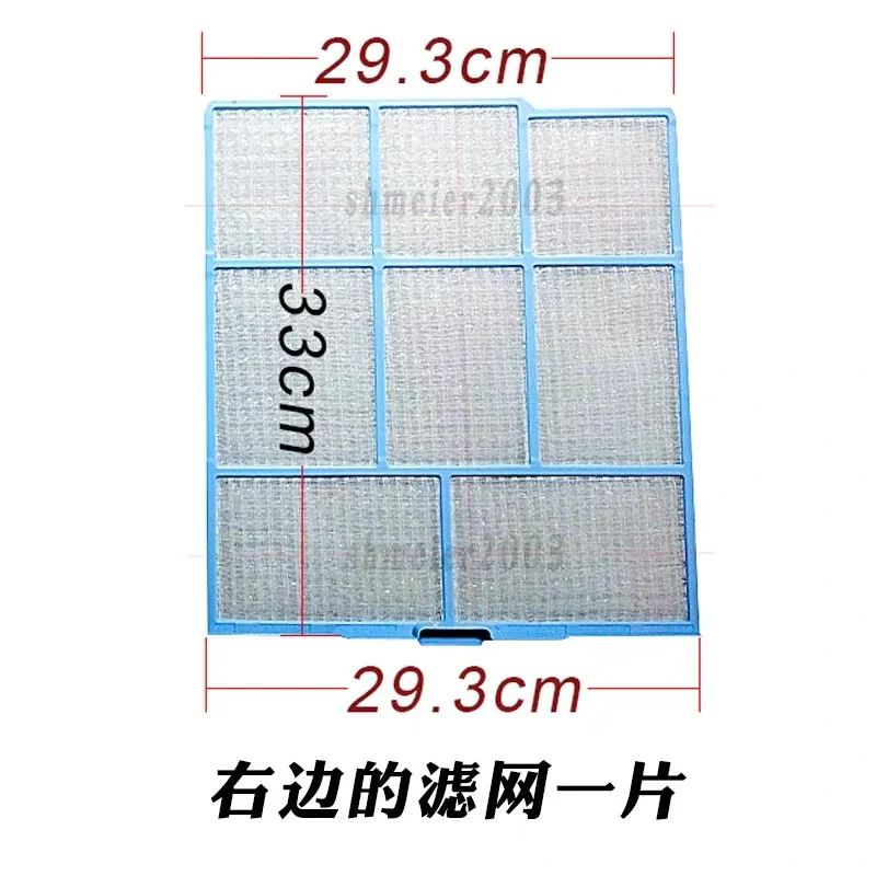 Hitachi Air Conditioning Filters Compatible with RAS-35AHR 36AHY 32AHR 35AVZ 26 36DHZ Models - Replacement Filter Element