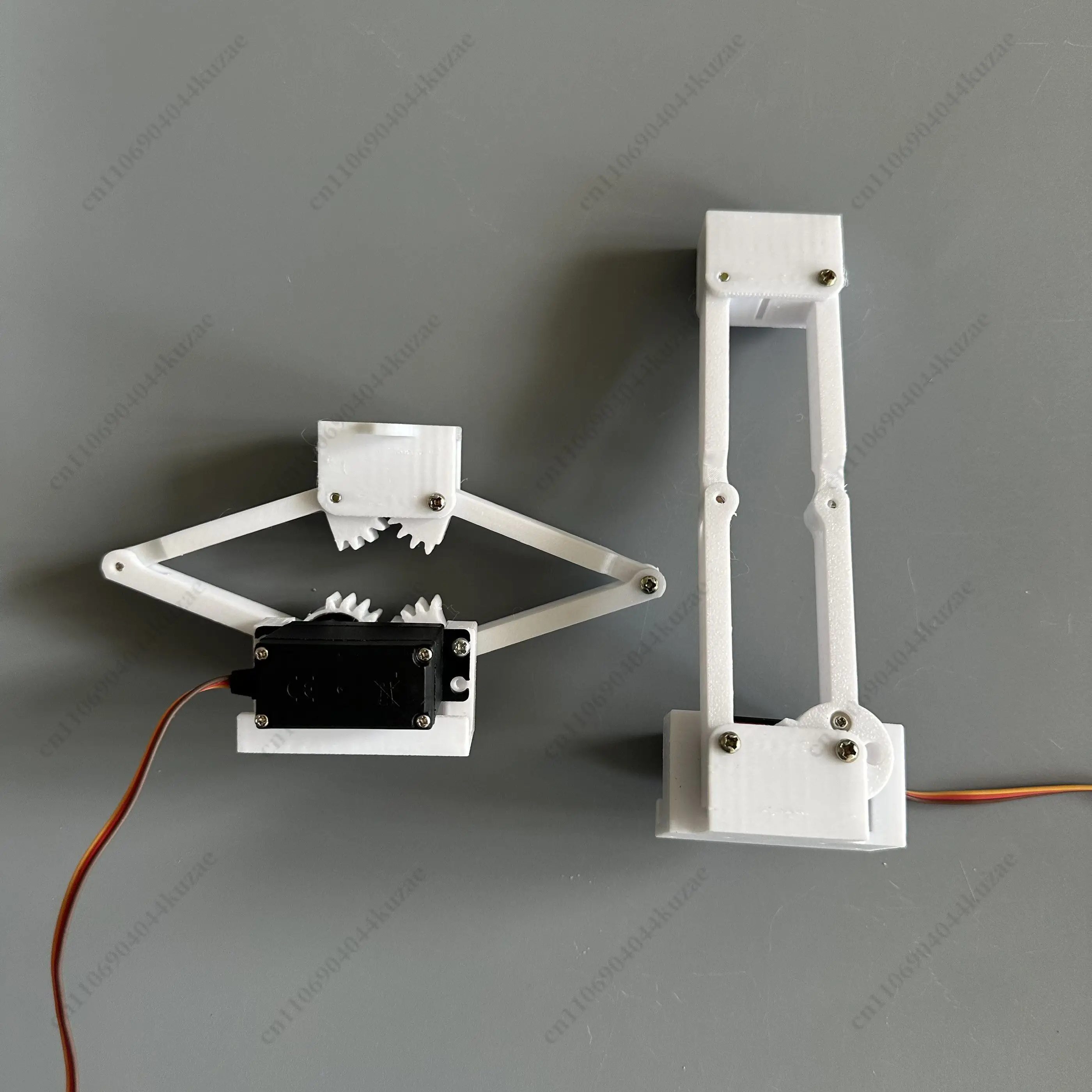 3D Printed Linear Actuator Lifter with MG996R Servo, 9cm Stroke Electric Linear Push Rod