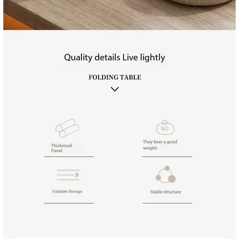Solid Bamboo Kang Table Foldable Low Tatami Table Multi‑Purpose for Bay Window Bed Laptop Work Coffee Tea Home Use