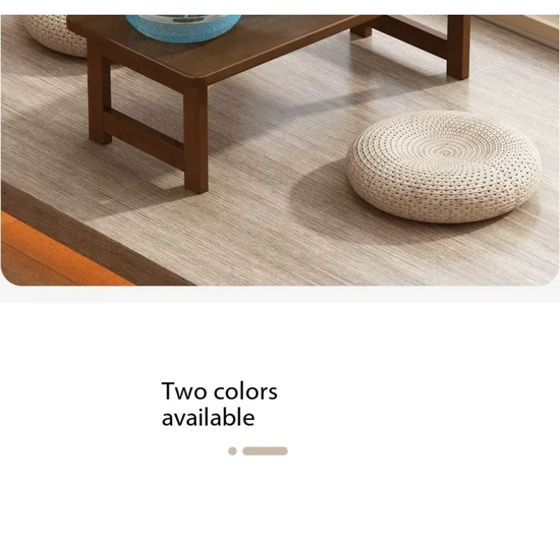 Solid Bamboo Kang Table Foldable Low Tatami Table Multi‑Purpose for Bay Window Bed Laptop Work Coffee Tea Home Use