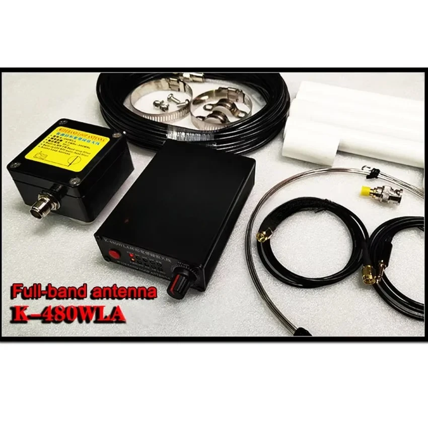 For K-480WLA MW/SW/FM/Airband /UHF /VHF 0.5MHz-500MHz Full Band Antenna LOOP Small Loop Short Wave Antenna and Filter