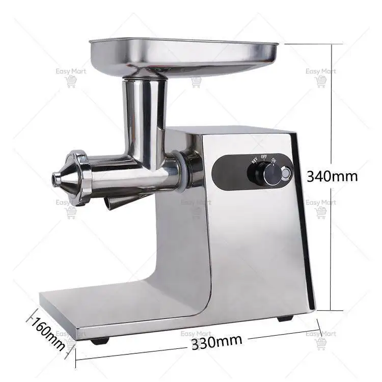 All Stainless Steel Juicer Automatic Commercial Electric Juicer Fruit Herbs Celery Wheat Seedlings Ginger Pomegranate Orange