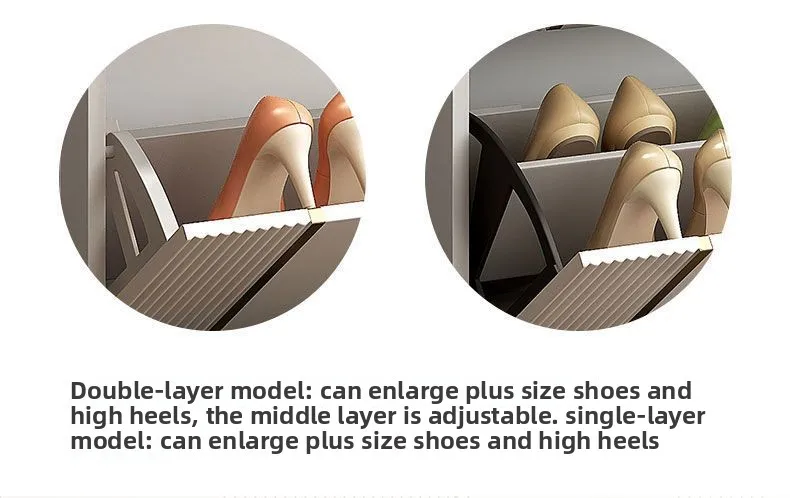 Ultra Thin Shoe Cabinet Modern Flip Door Shoe Storage Cabinet Large Capacity Entrance Organizer Slim Hallway Furniture HomeDecor