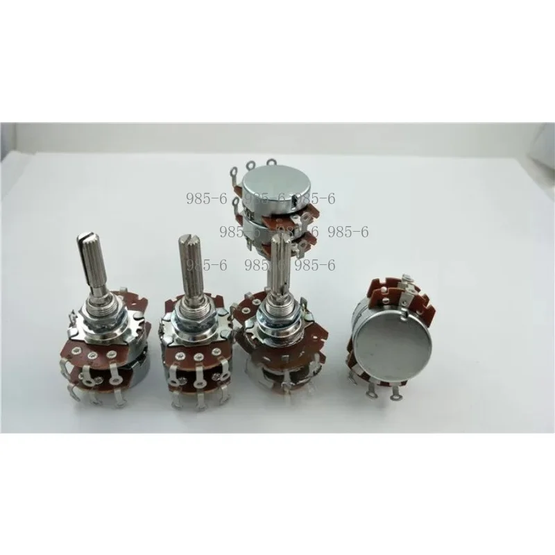 8-pin Antique volume potentiometer with dual taps A50K A100K A250K A500K A1M