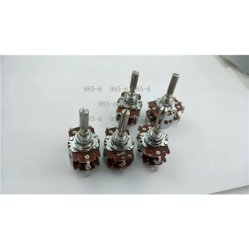 8-pin Antique volume potentiometer with dual taps A50K A100K A250K A500K A1M