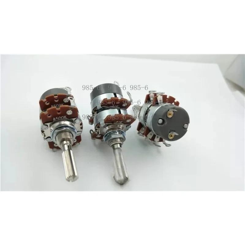 8-pin Antique volume potentiometer with dual taps A50K A100K A250K A500K A1M