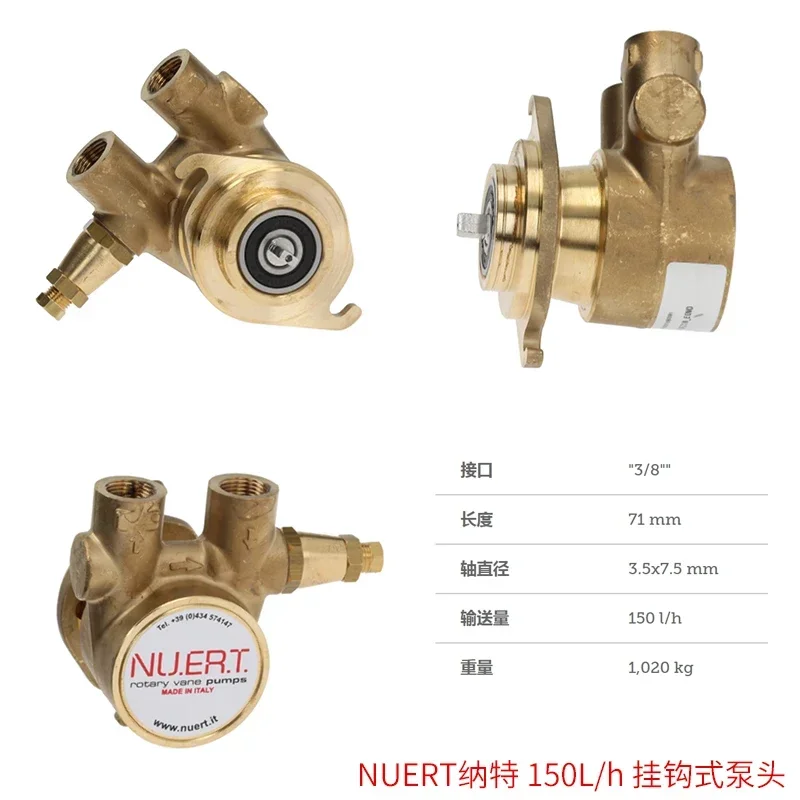 PA104/204/214/301X/401X Rotary Pump Head Pressurized Rotary Pump Head for Coffee Machine