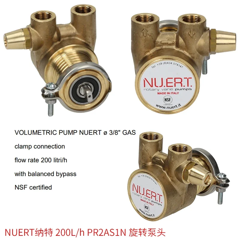 PA104/204/214/301X/401X Rotary Pump Head Pressurized Rotary Pump Head for Coffee Machine