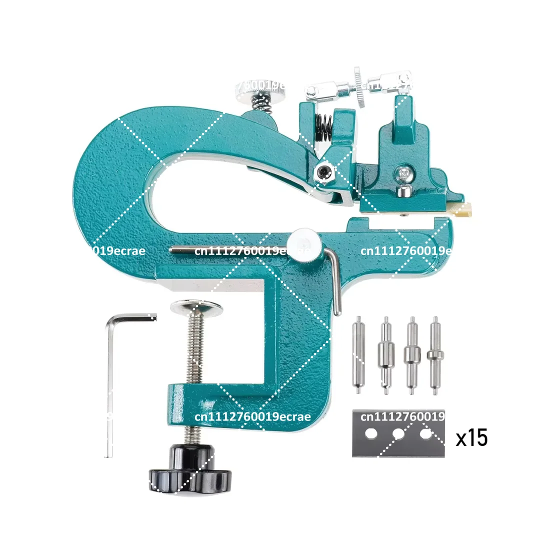 Manual vegetable tanned leather peeling machine N peeling piece 809BP black leather machine bag thinning machine manual cutting