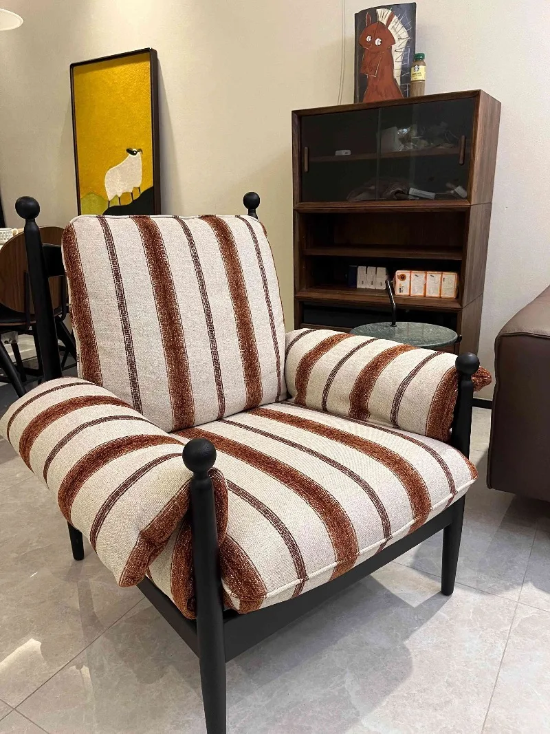 Vintage Living Room Sofas Luxurious Living Room Sofa Lazy Relaxing Armchairs Pufff Household Chairs Modern Decoration Furniture