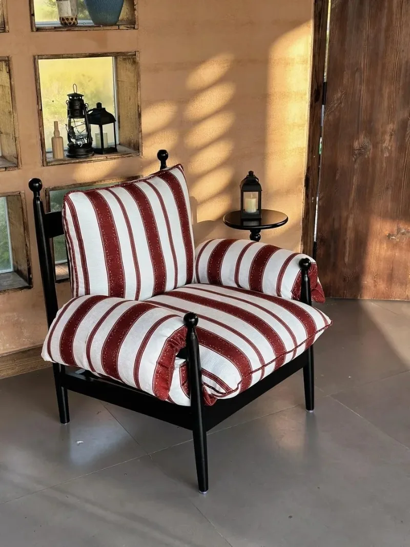 Vintage Living Room Sofas Luxurious Living Room Sofa Lazy Relaxing Armchairs Pufff Household Chairs Modern Decoration Furniture