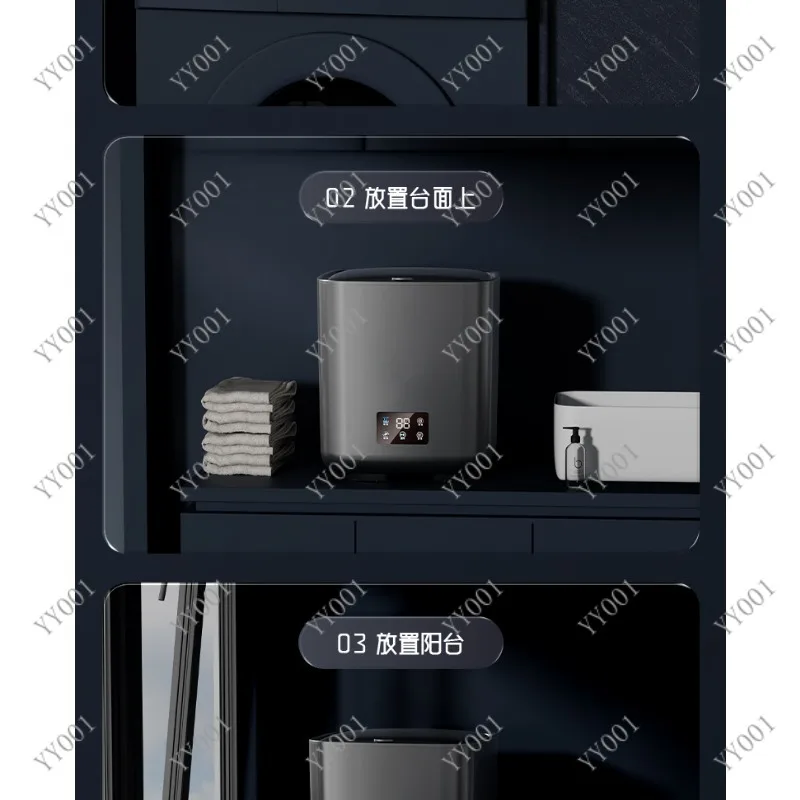 Mini Foldable Washer 8.5L Multifunctional Clothes Cleaning Home Device