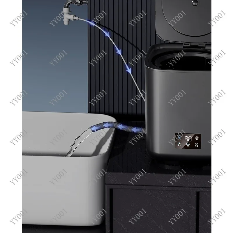 Mini Foldable Washer 8.5L Multifunctional Clothes Cleaning Home Device