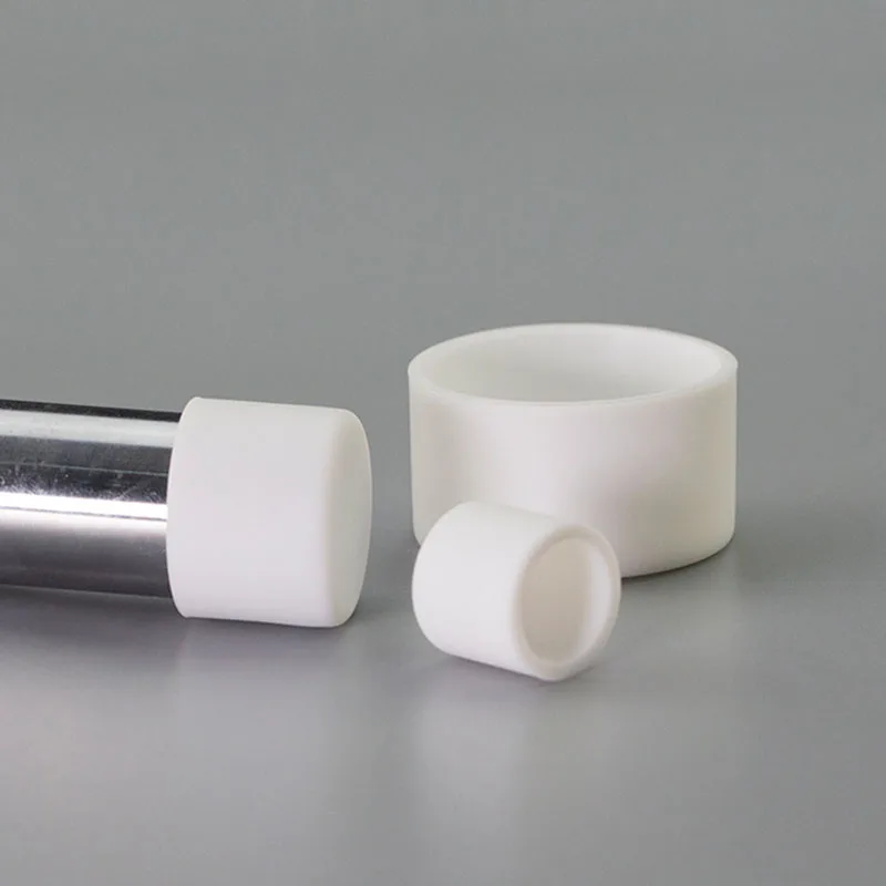 White Silicone Rubber Round Anti-Slip Protective Sleeve 3~56.5mm Dust Seal Blanking End Stopper Protection Cover Round End Cap