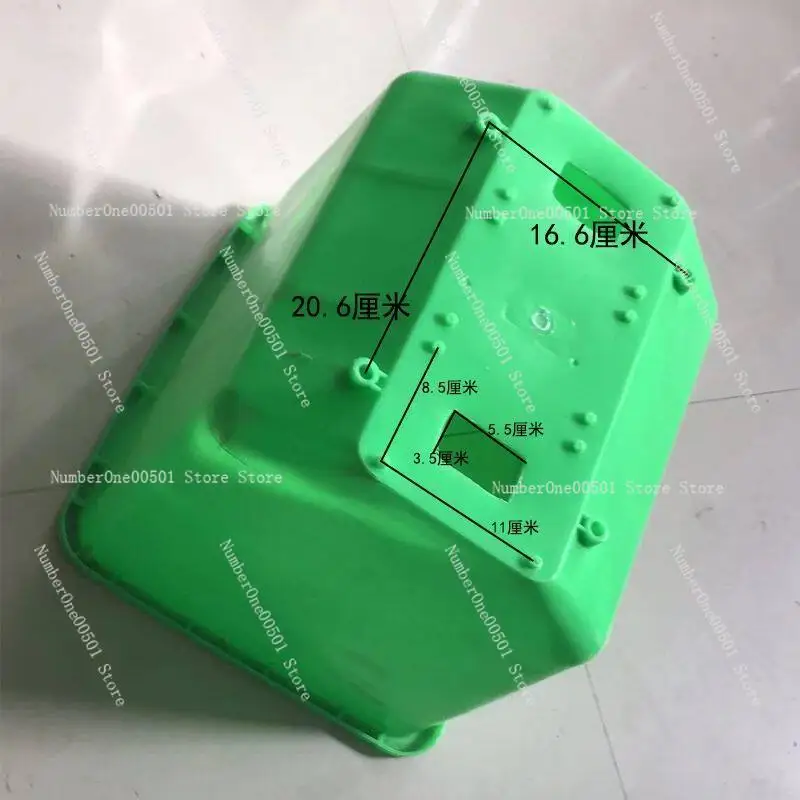 Two-way Fertilizer Box for Micro Tiller No-tiller, 2 Rows Sugarcane Fertilizer Distributor, Small Farm Fertilizing Accessories