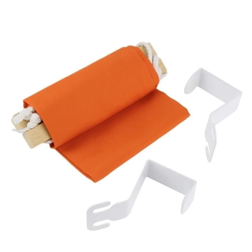 Creative Pastoral Resting Hammock Adjustable Polyester Cotton Cloth Foot Hammock Comfortable Office Desk Resting Swing