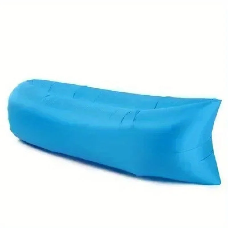 Outdoor Portable Inflatable Sofa Outdoor Seating Inflatable Air Inflatable Lounger Blow Up Chair Bag Banana Camping Bed Beanbag