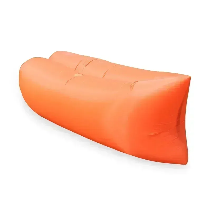 Outdoor Portable Inflatable Sofa Outdoor Seating Inflatable Air Inflatable Lounger Blow Up Chair Bag Banana Camping Bed Beanbag