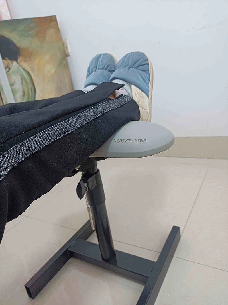 Professional Tripod Footstool Pedicure Stand Medical Manicure Extended Footrest with Lifting Rotating for Home Use